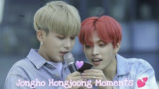 Hongjoong Jongho Moments  ATEEZ [upl. by Tracay101]