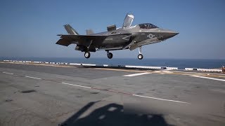 F35B Vertical Take Off Vertical Landings Ski Jump Take Off amp Short Take Offs Military videos [upl. by Meier189]