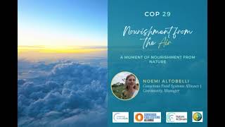 Nourishment from the Air with Noemi Altobelli [upl. by Farah868]