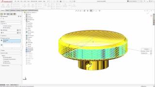 Knurling in SOLIDWORKS [upl. by Eelrac873]