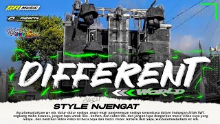 DJ DIFFERENT WORLD  Bass Njengat Jinggle karnaval Rafa Music ft Ndomble official [upl. by Ynamad341]