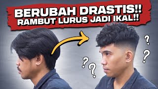 RAMBUT LURUS PENGEN IKAL NONTON INI [upl. by Lelah]