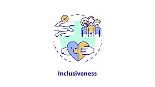 Inclusiveness concept icon animation [upl. by Rock]