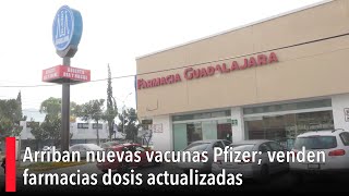 Arriban nuevas vacunas Pfizer venden farmacias dosis actualizadas [upl. by Wirth]