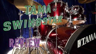 Así suena la bateria Swingstar Tama  Review  Hugo Zerecero [upl. by Kcirddehs]