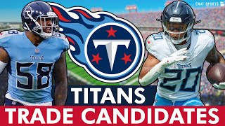 Top 10 Tennessee Titans Trade Candidates Ft Jeffery Simmons Arden Key Tyler Boyd amp Quandre Diggs [upl. by Utica]