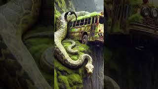 Nature Exploration  Travel Discovery  Abandoned truck bus snake [upl. by Greenfield]