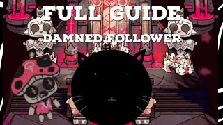 Full guide on a damned follower in cult of the lamb [upl. by Egor]