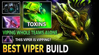 Best Viper Build For Solo Kills Ever   Turbo  Viper  25 Kills 15 Assists  Dota 2  GameMaker [upl. by Ettevy401]