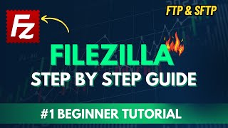 How to Use the FileZilla Client FTP Tutorial [upl. by Ayerim150]