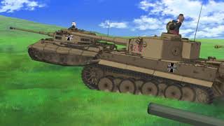 Sabaton  Panzerkampf AMV Girls und Panzer [upl. by Airetahs357]