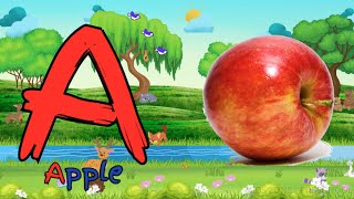 Phonics for toddlers  ABC learning videos for kids  Phonics songs  Alphabet song  A is for Apple [upl. by Caplan]