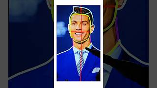 How to draw a Ronaldo tutorial step by step drawing art draw ronaldo shorts short [upl. by Allred]