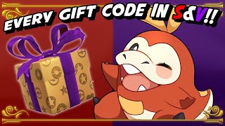 Every gift code in Pokemon Scarlet and Violet October 2024 [upl. by Zadack412]