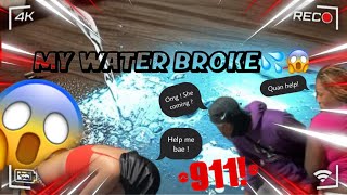 My water broke 💦😱 “prank” [upl. by Irtemed]