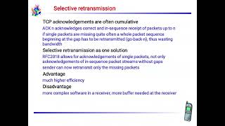 Fast retransmitfast recovery timeout freezing Selective retransmission Transaction oriented TCP [upl. by Yuhas]