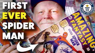 Largest Comic Book Collection Ever  Guinness World Records [upl. by Vorster]