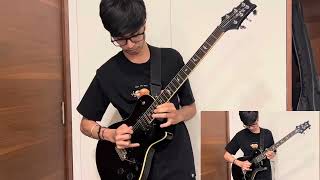 Iron Maiden  The Trooper solo  Guitar cover  By DRD [upl. by Waddington]