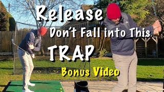 Bonus Video  I see too many golfers release incorrectly [upl. by Diskson]