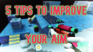 5 TIPS To Improve Your AIM  Shell Shockers Other FPS games [upl. by Rolo]