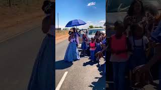 My Tswana Wedding  Xhosa meets Tswana  South African shortsafrica shortsyoutube southafrica [upl. by Assin950]