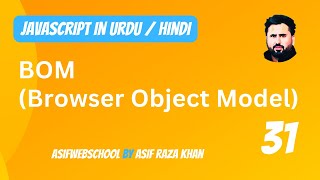 31 JavaScript BOM Browser Object Model in UrduHindi [upl. by Shig]