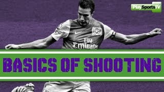 Soccer Skills Basics of Soccer Shooting [upl. by Nyrehtak]