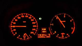 Bmw e90 318d chip 186hp 420nm acceleration [upl. by Naashom]