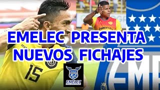 Emelec presenta Nueos Fichajes [upl. by Gulick]