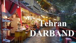 Tehran Beautiful relaxing north Tehran Darband Part 12 [upl. by Sinoda]