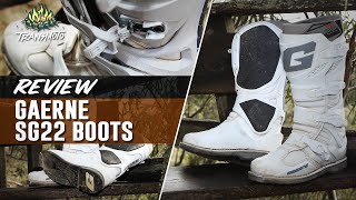 REVIEW GAERNE SG22 BOOTS [upl. by Atikel]