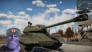 IS4M PEACETIME TANKEXE  WAR THUNDER [upl. by Ahsenac]