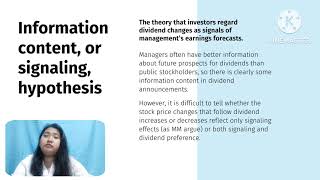 DISTRIBUTIONS TO SHAREHOLDERS DIVIDENDS AND SHARE REPURCHASES [upl. by Nakashima956]