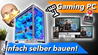 Gaming PC einfach selber bauen mit dem Custom Builder online VideoKurs [upl. by Punak388]