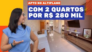 Vendido🚫Apto com 2 quartos por de R 280 Mil com móveis planejados no Altiplano João Pessoa  PB [upl. by Adyol43]