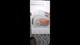 Sharper Image quotSHIATSUquot Foot Massager [upl. by Llenrahc]