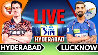 IPL 2024 Live SRH vs LSG Match 57  IPL Live Score amp Commentary  Hyderabad vs Lucknow Live Match [upl. by Llemhar]