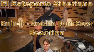 El Estepario Siberianos Drum Cover of Eminems Godzilla Reaction [upl. by Cathleen]