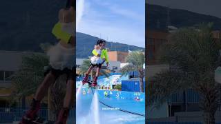 Fly Board Ride Water Park 😲🥱 bollywood song newsong music viralvideo love popularsong short [upl. by Bondie]