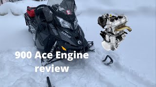 Skidoo 900 ace engine review and acceleration tests [upl. by Edmon]