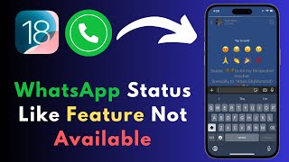 WhatsApp Status Like Option Not Showing Solution is Here [upl. by Naman265]