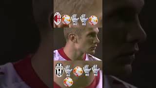 milan vs juventus penalties shootout 2003 acmilan penaltyshootout [upl. by Neerhtak]