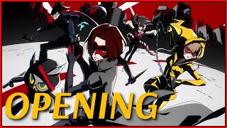 Ambitions and Visions by Lyn Inaizumi  Persona 5 The Phantom X  Opening Animated Cutscene [upl. by Brana]