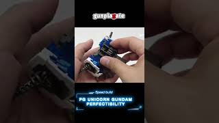 PG 유니콘 건담 퍼펙티빌리티 빠른 조립 리뷰PG Unicorn Gundam Perfectibility speed build review shorts [upl. by Buna]