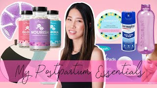 Postpartum Essentials  My Favorite Products For Postpartum Recovery ft Eu Natural  ChrisHanXoxo [upl. by Prissie270]