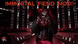 BECOMING IMMORTAL FIEND MOD WWE 2K19 Mod Showcase [upl. by Lawry]