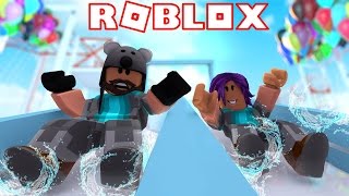 I DIED  Robloxian Waterpark  ROBLOX wThinknoodles [upl. by Portia]