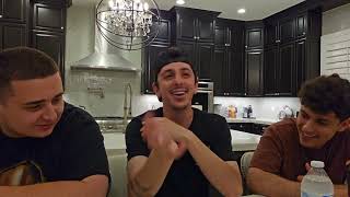 Lacy and Ron and Faze Rug Tasting Exotic Foods [upl. by Laverna]