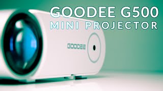 Goodee G500 Mini Projector Review [upl. by Oremo987]