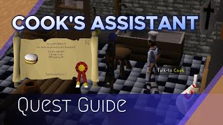 OSRS Cooks Assistant Quest Guide 2024 [upl. by Huppert]